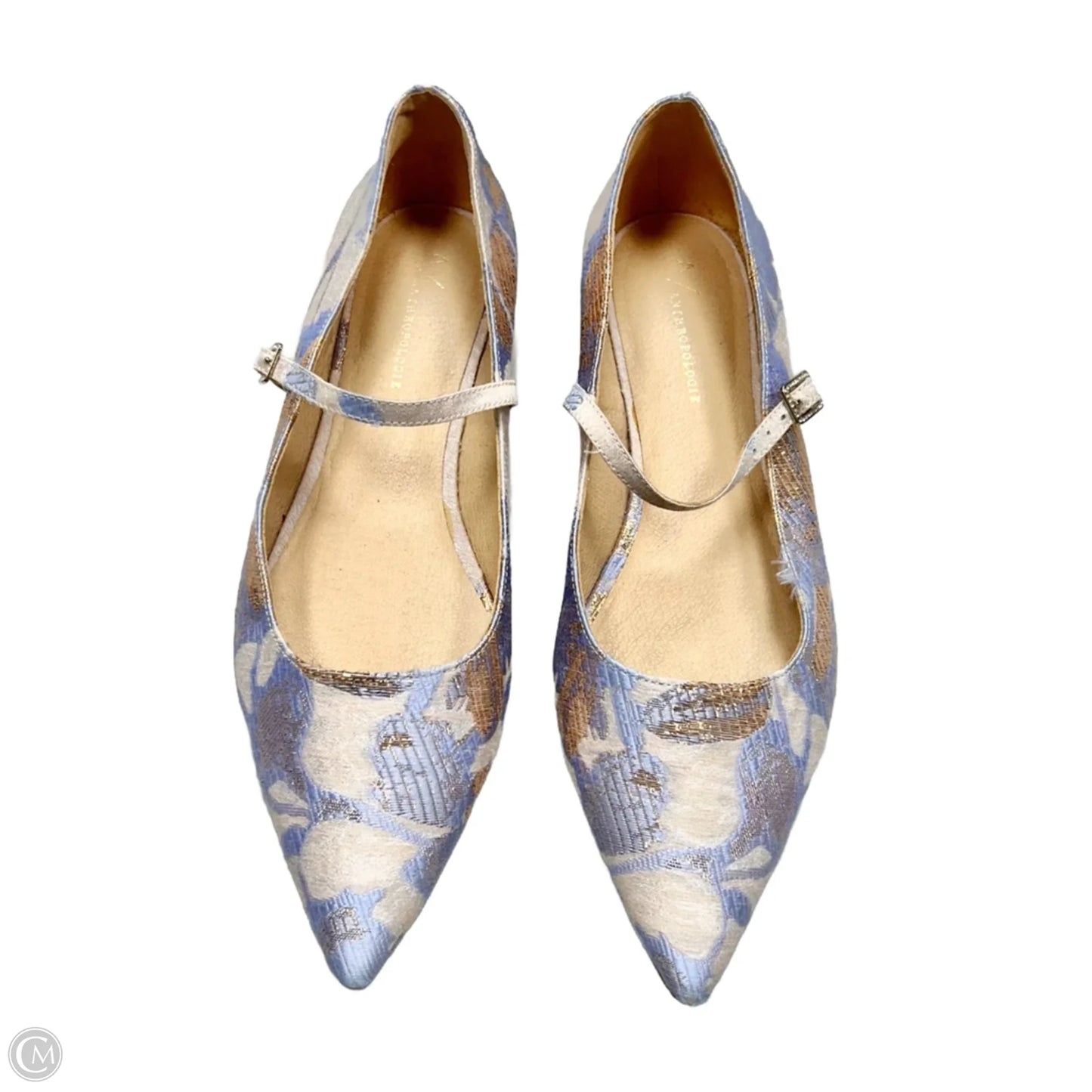 Shoes Flats By Anthropologie In Purple & Pink, Size: 9