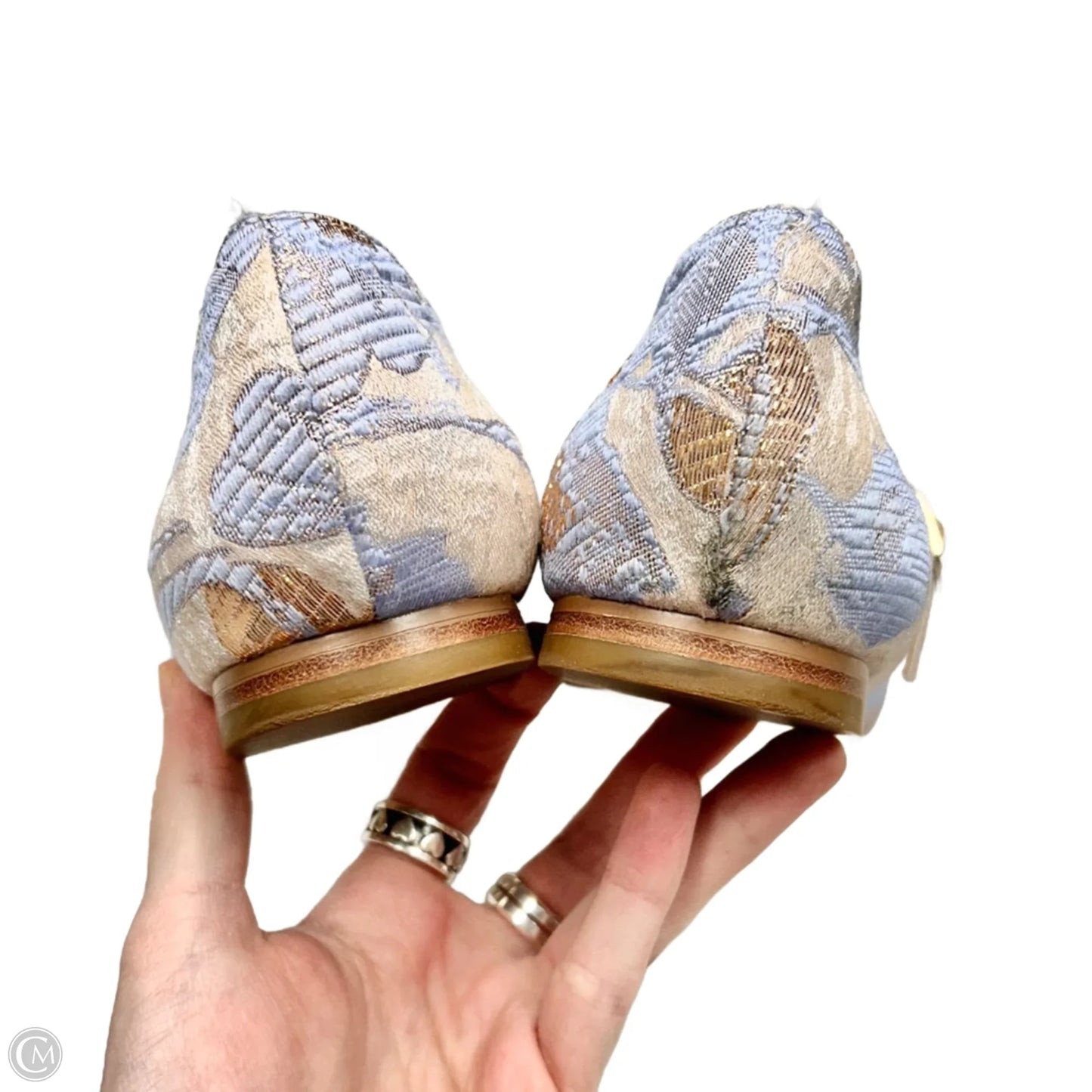 Shoes Flats By Anthropologie In Purple & Pink, Size: 9