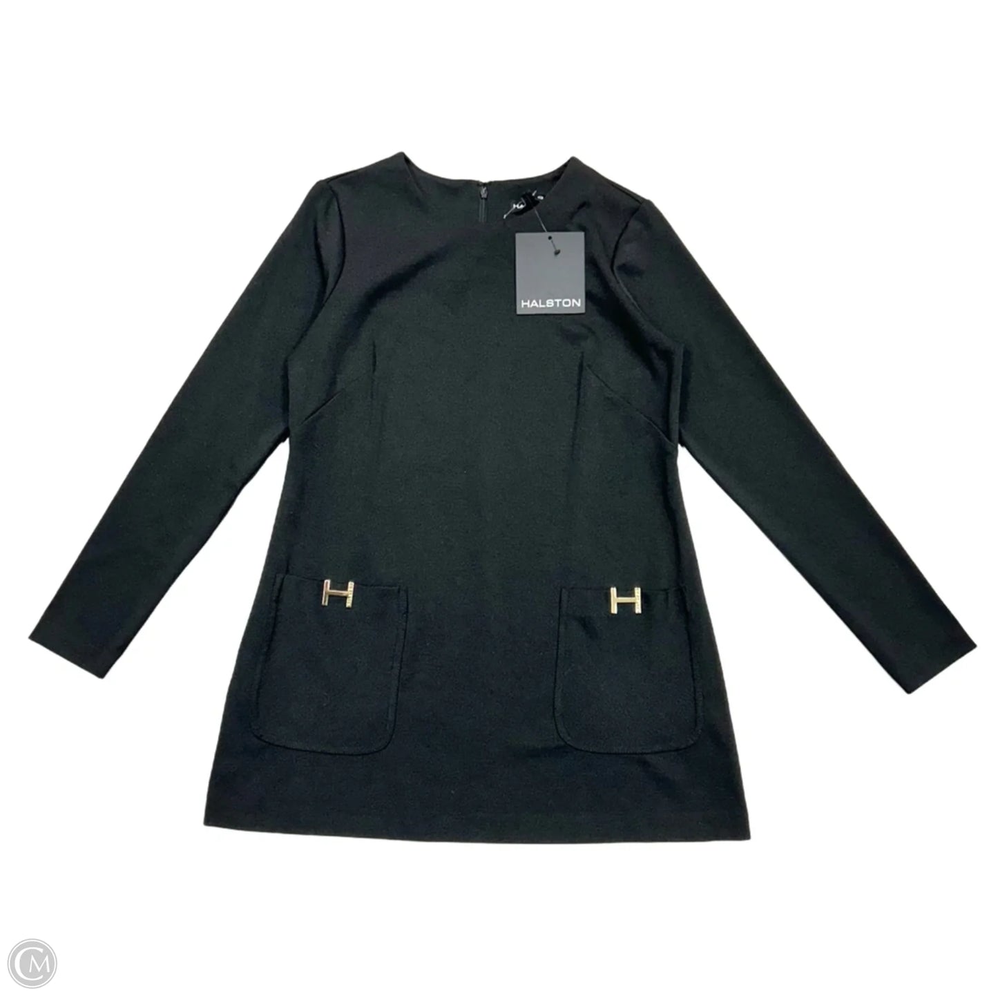 Dress Designer By Halston In Black, Size: S
