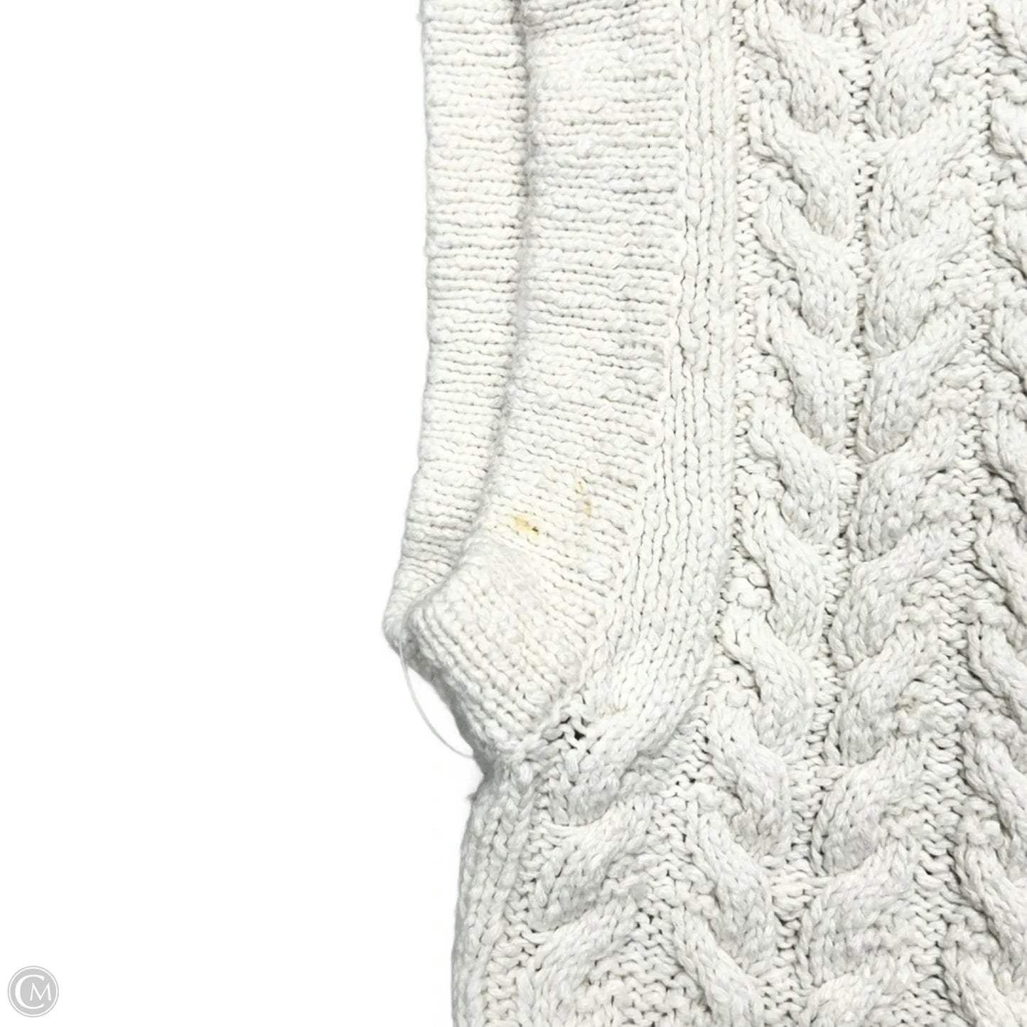 Vest Sweater By Maeve In White, Size: Xs