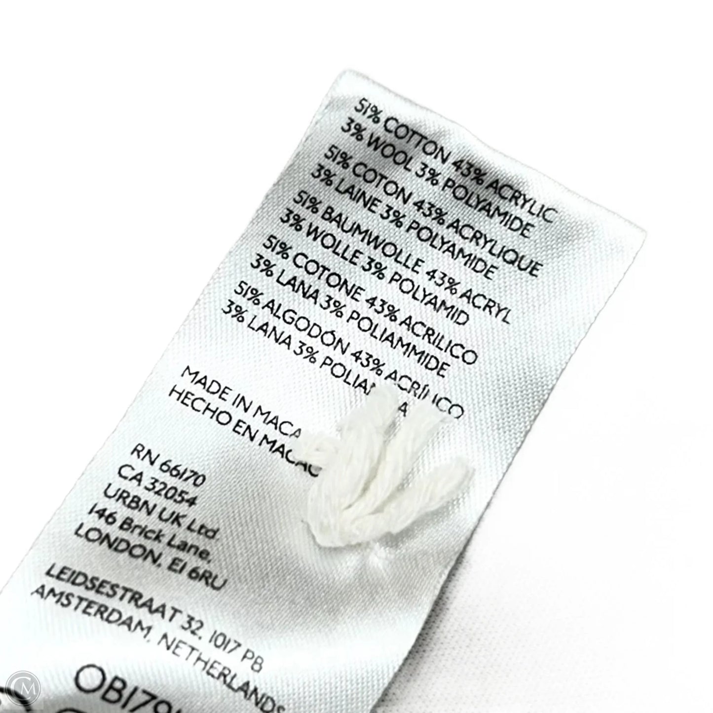 Vest Sweater By Maeve In White, Size: Xs