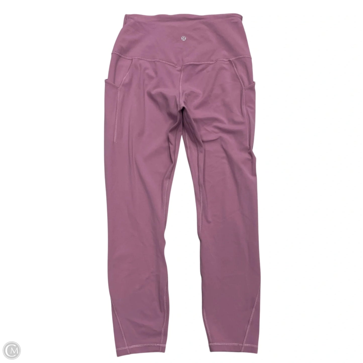 Athletic Leggings By Lululemon In Pink, Size: 10