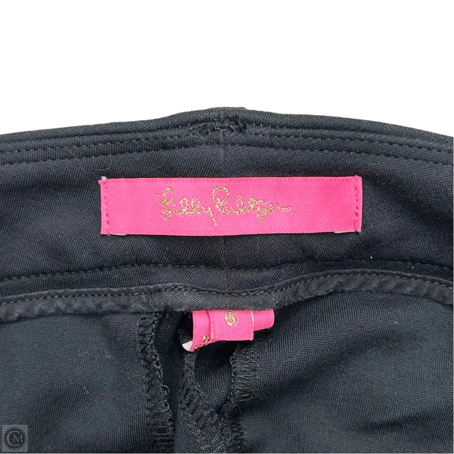 Pants Designer By Lilly Pulitzer In Black, Size: 6