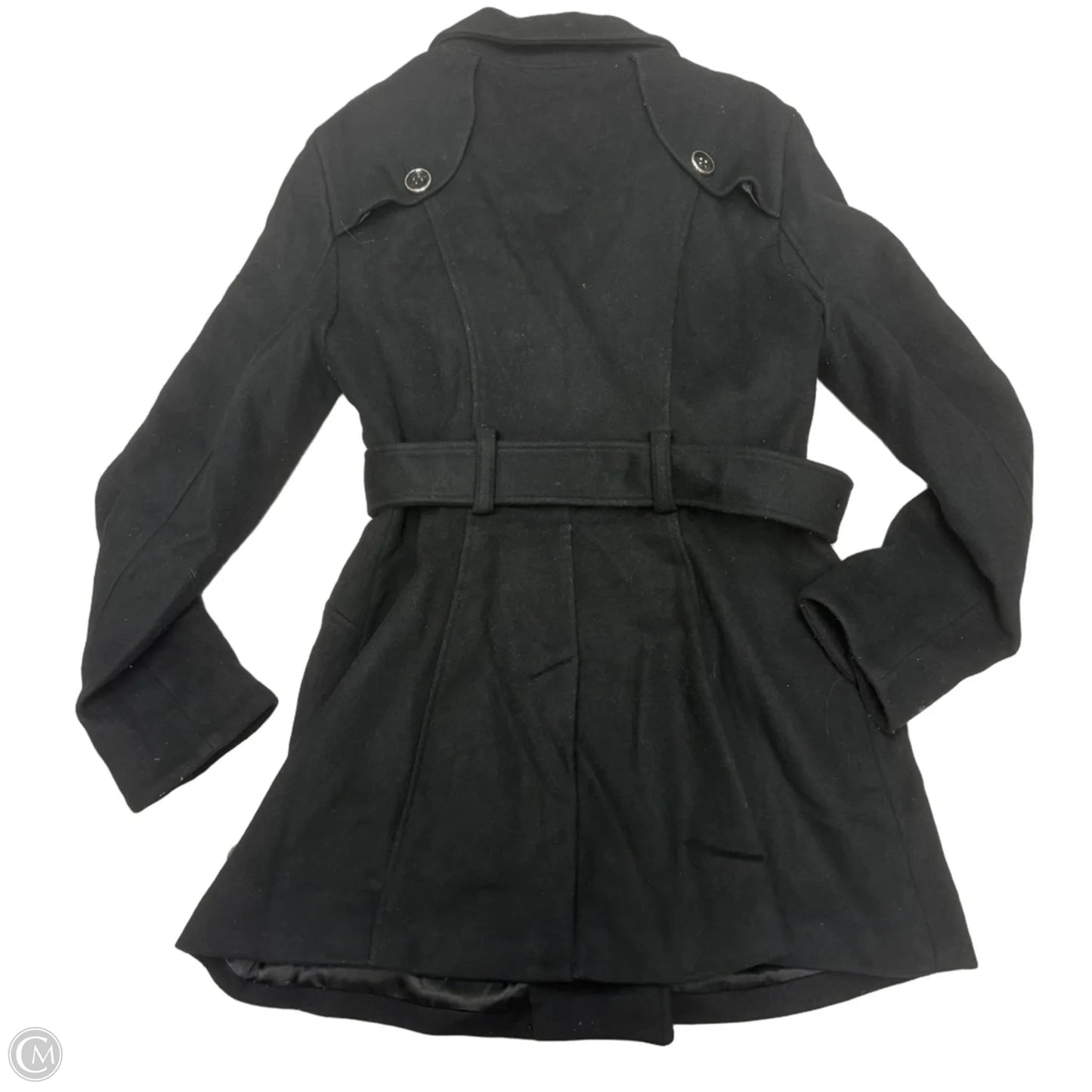 Coat Peacoat By Bebe In Black, Size: L