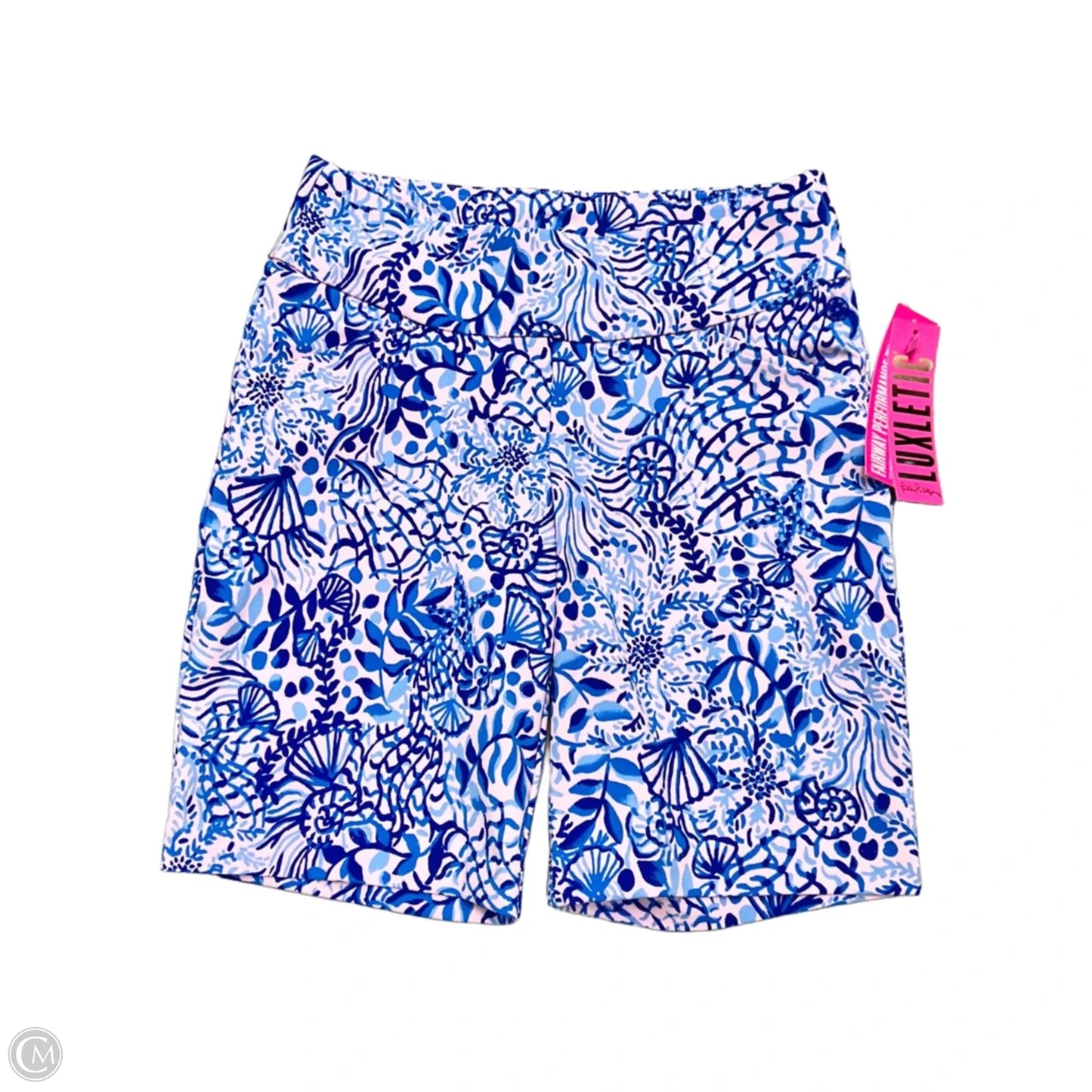 Pants Designer By Lilly Pulitzer In Blue & Pink, Size: 2