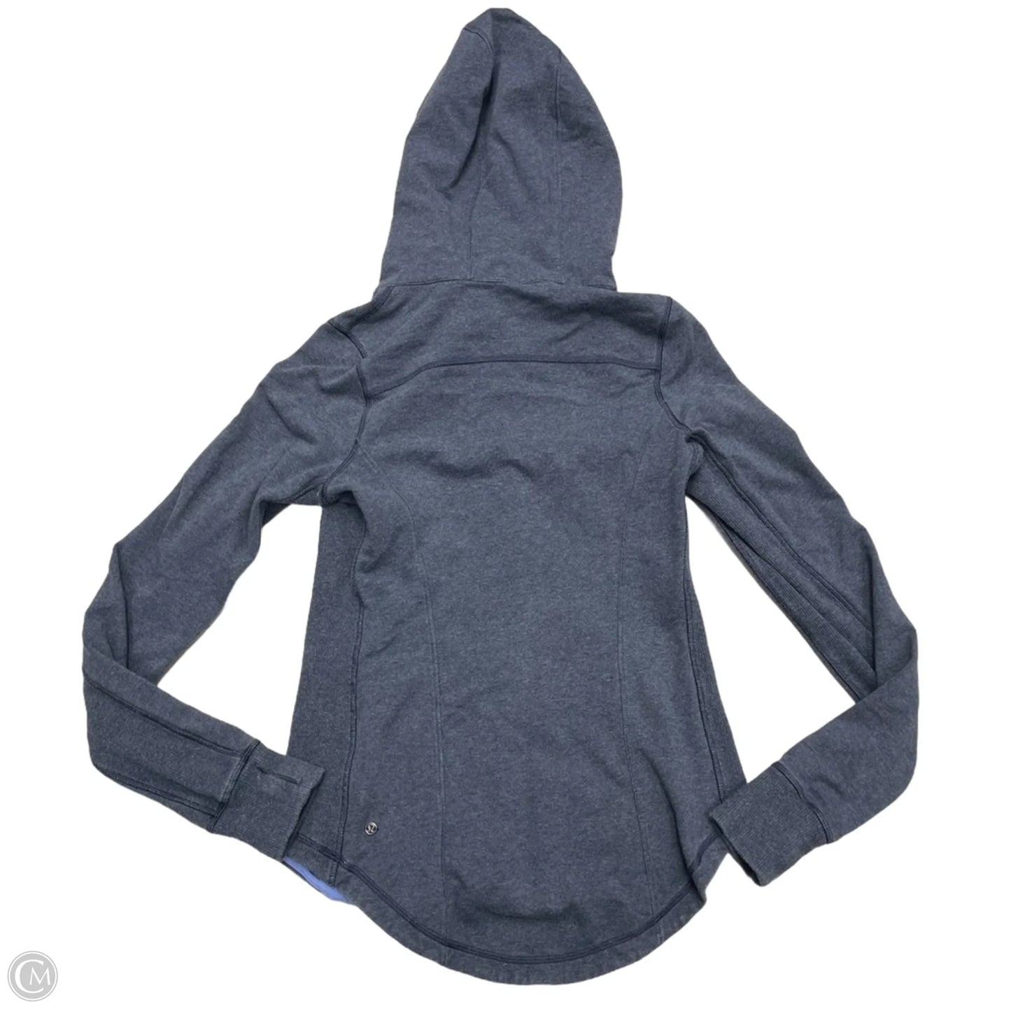 Athletic Jacket By Lululemon In Blue, Size: M