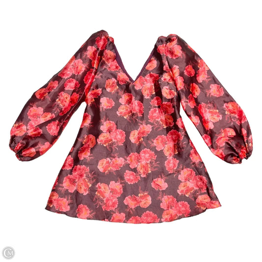 Dress Party Short By Bhldn In Pink & Purple, Size: M