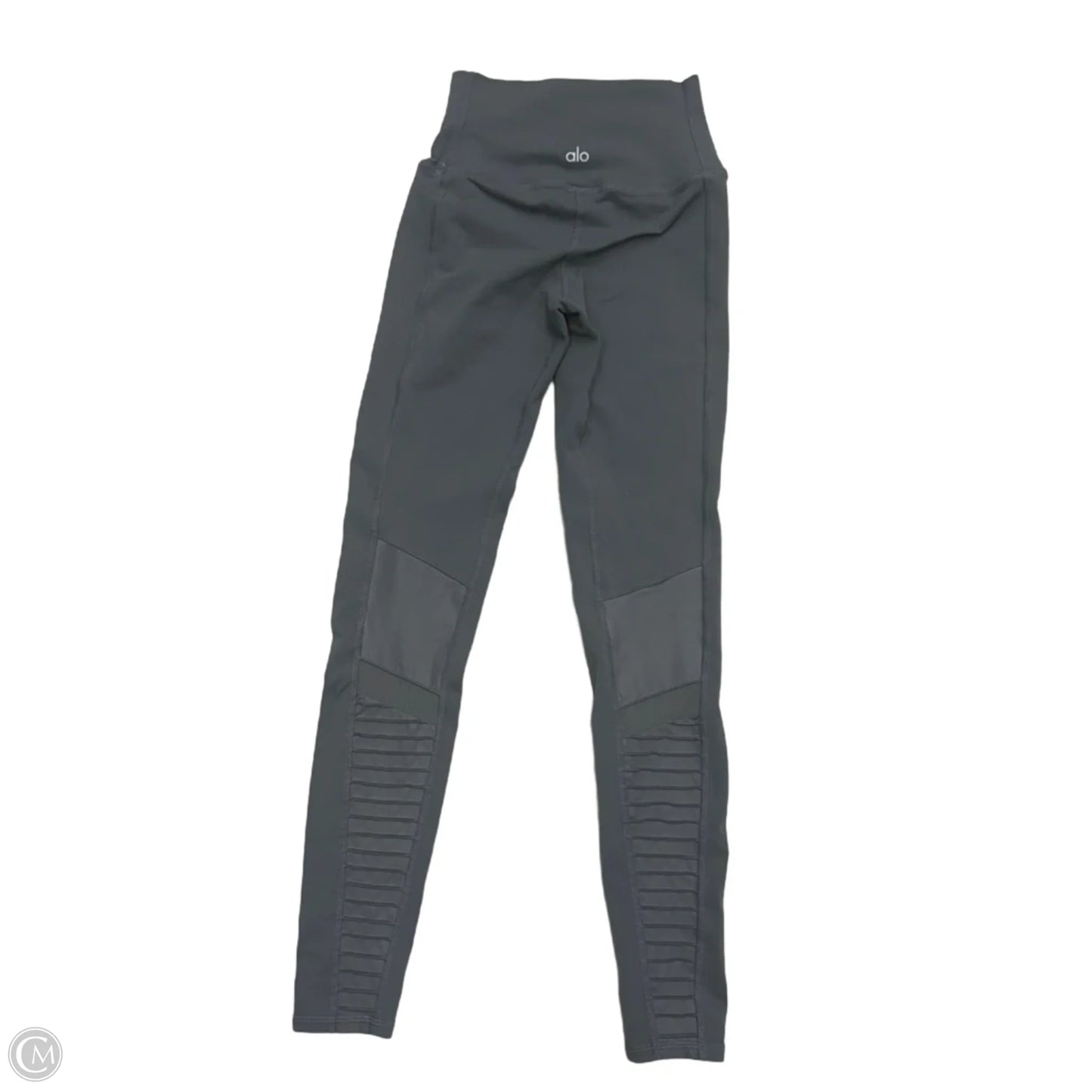 Athletic Leggings By Alo In Grey, Size: Xs