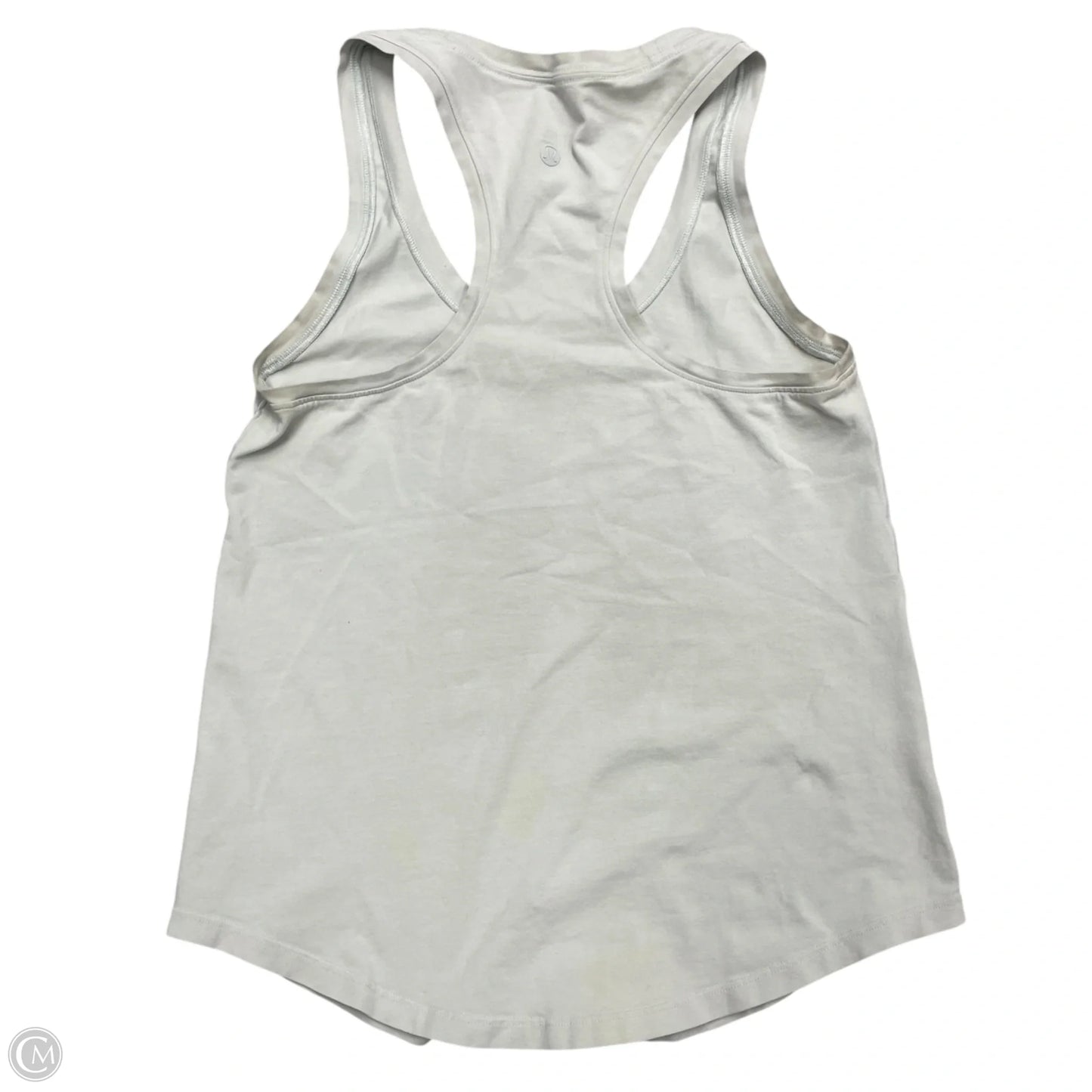 Athletic Tank Top By Lululemon In White, Size: Xs