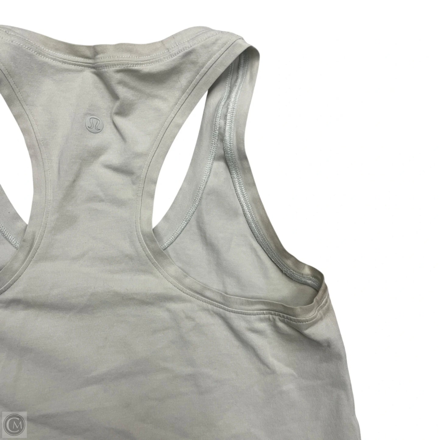 Athletic Tank Top By Lululemon In White, Size: Xs