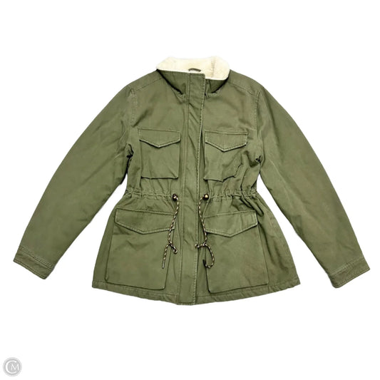 Coat Parka By Fatface In Green, Size: Xl