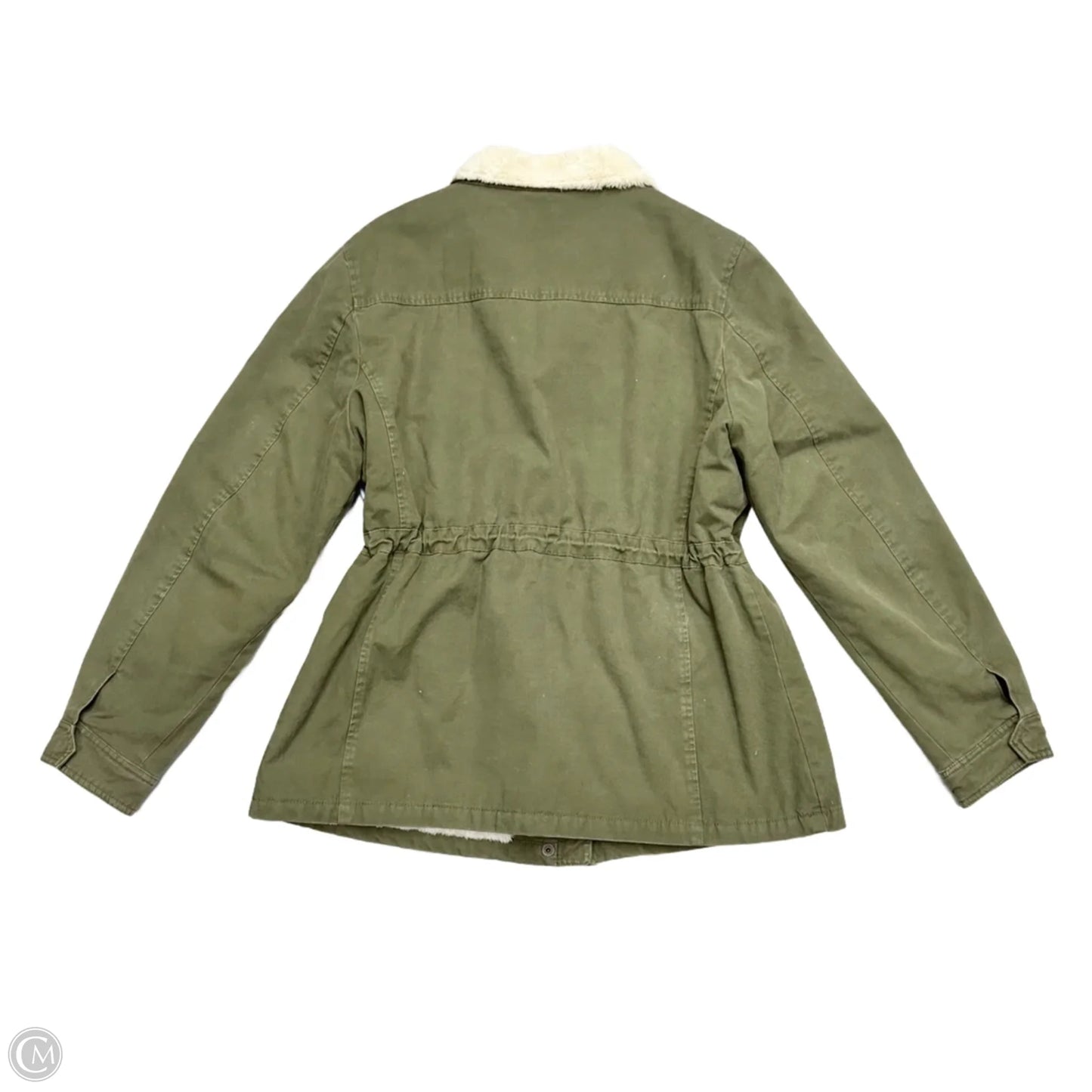 Coat Parka By Fatface In Green, Size: Xl