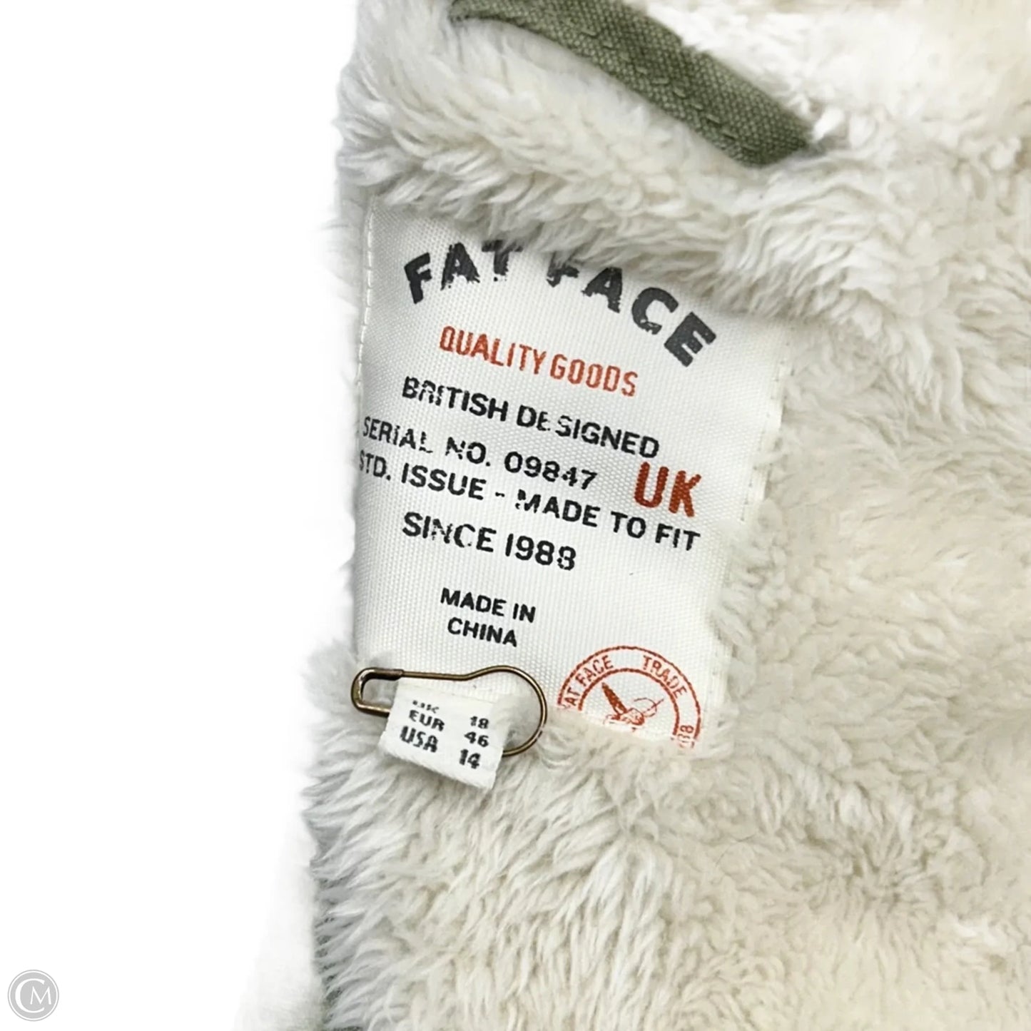Coat Parka By Fatface In Green, Size: Xl
