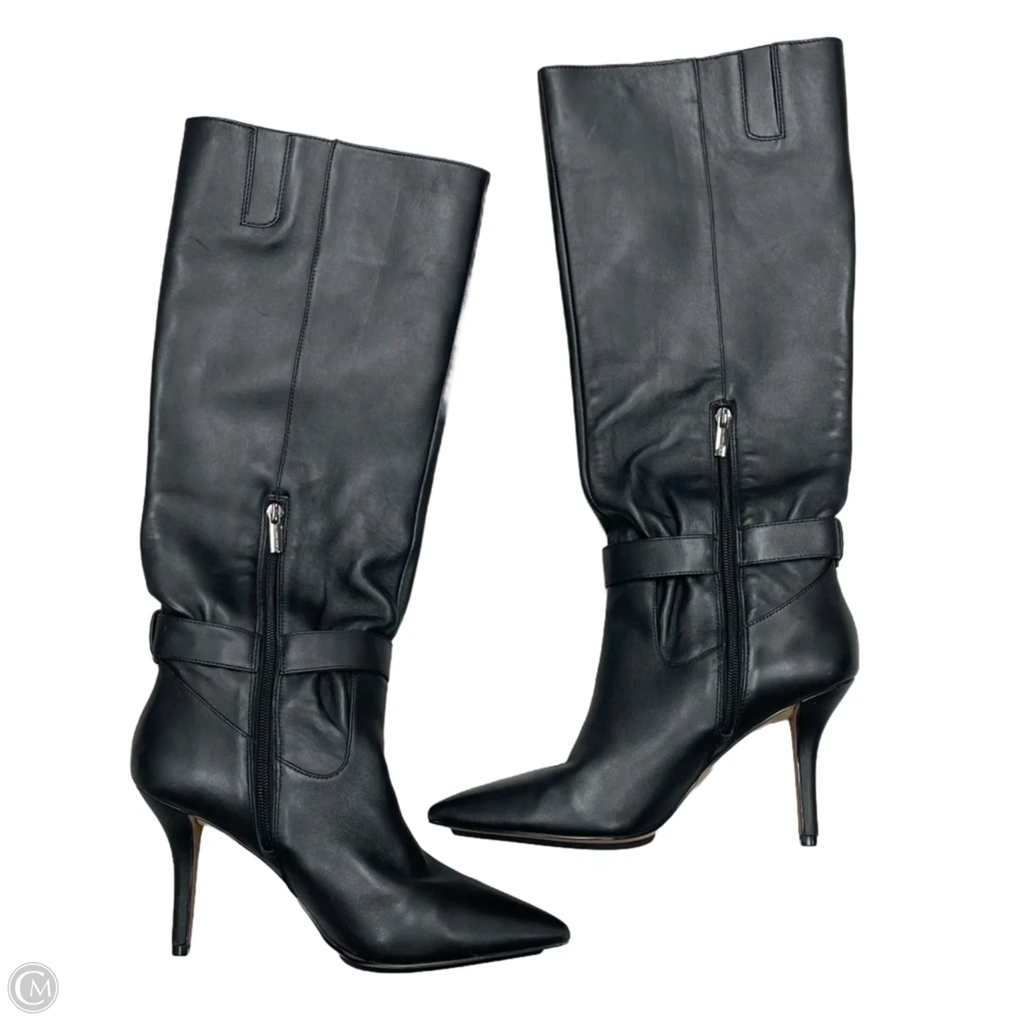 Boots Knee Heels By Vince Camuto In Black, Size: 9