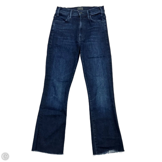 Jeans Straight By Mother In Blue Denim, Size: 2