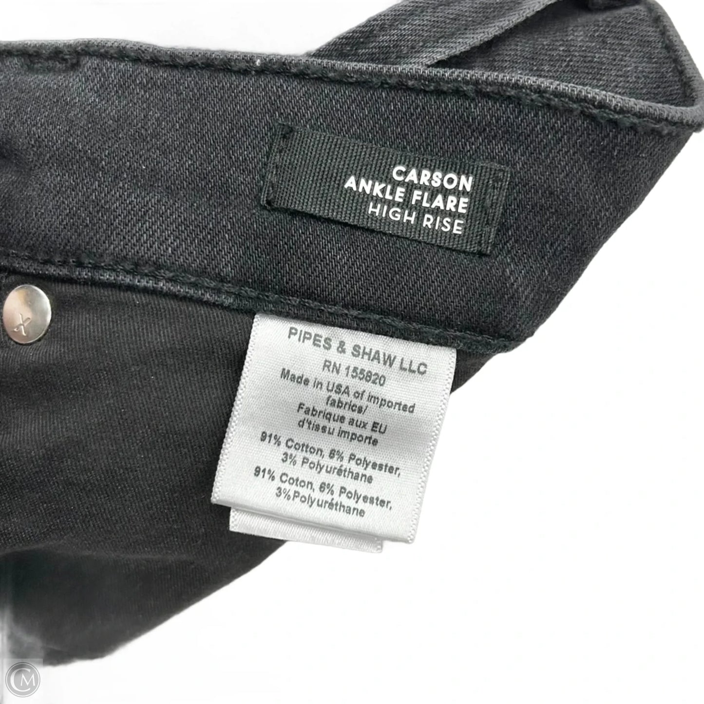 Jeans Boot Cut By Veronica Beard In Black Denim, Size: 2