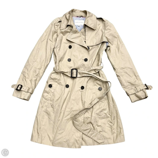 Coat Trench Coat By Banana Republic In Tan, Size: M
