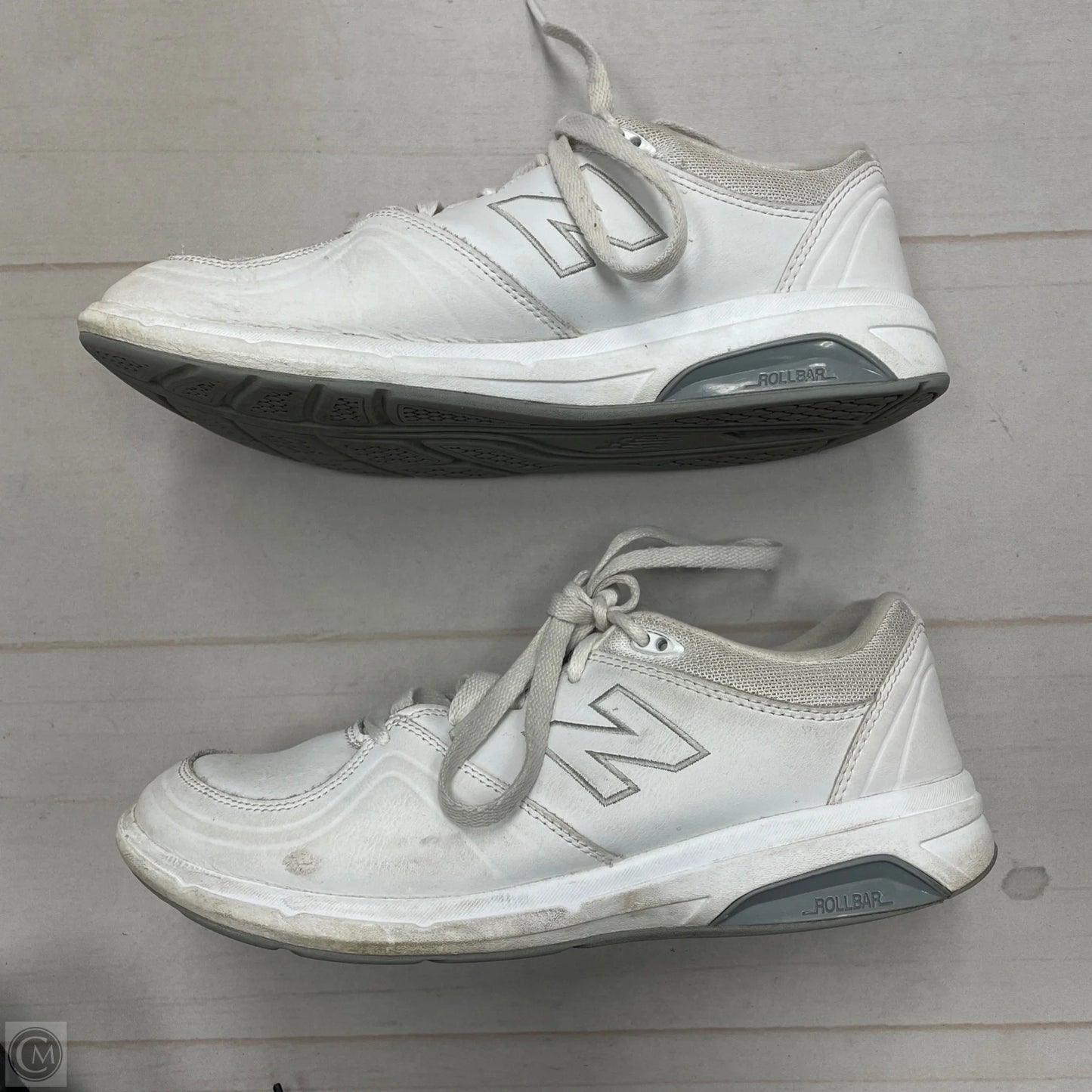 Shoes Athletic By New Balance In White, Size: 9