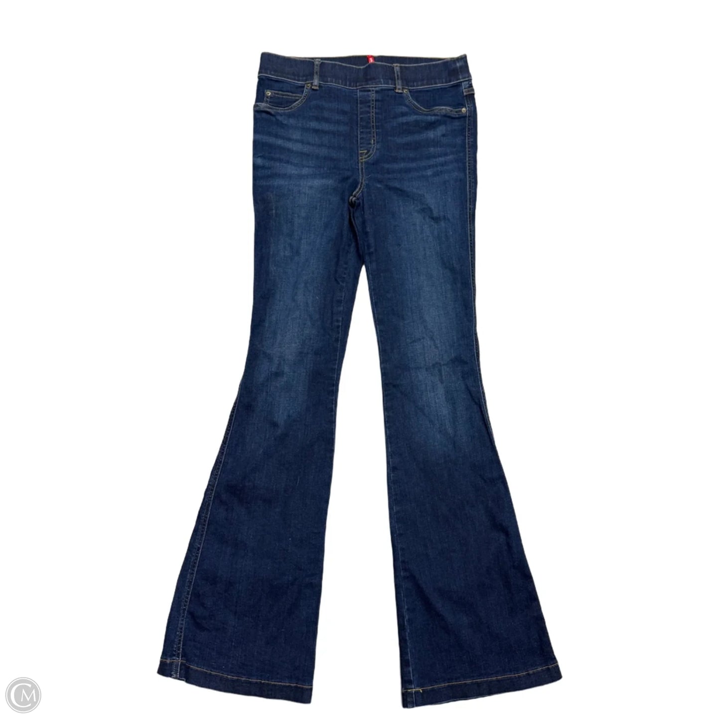 Jeans Boot Cut By Spanx In Blue Denim, Size: M
