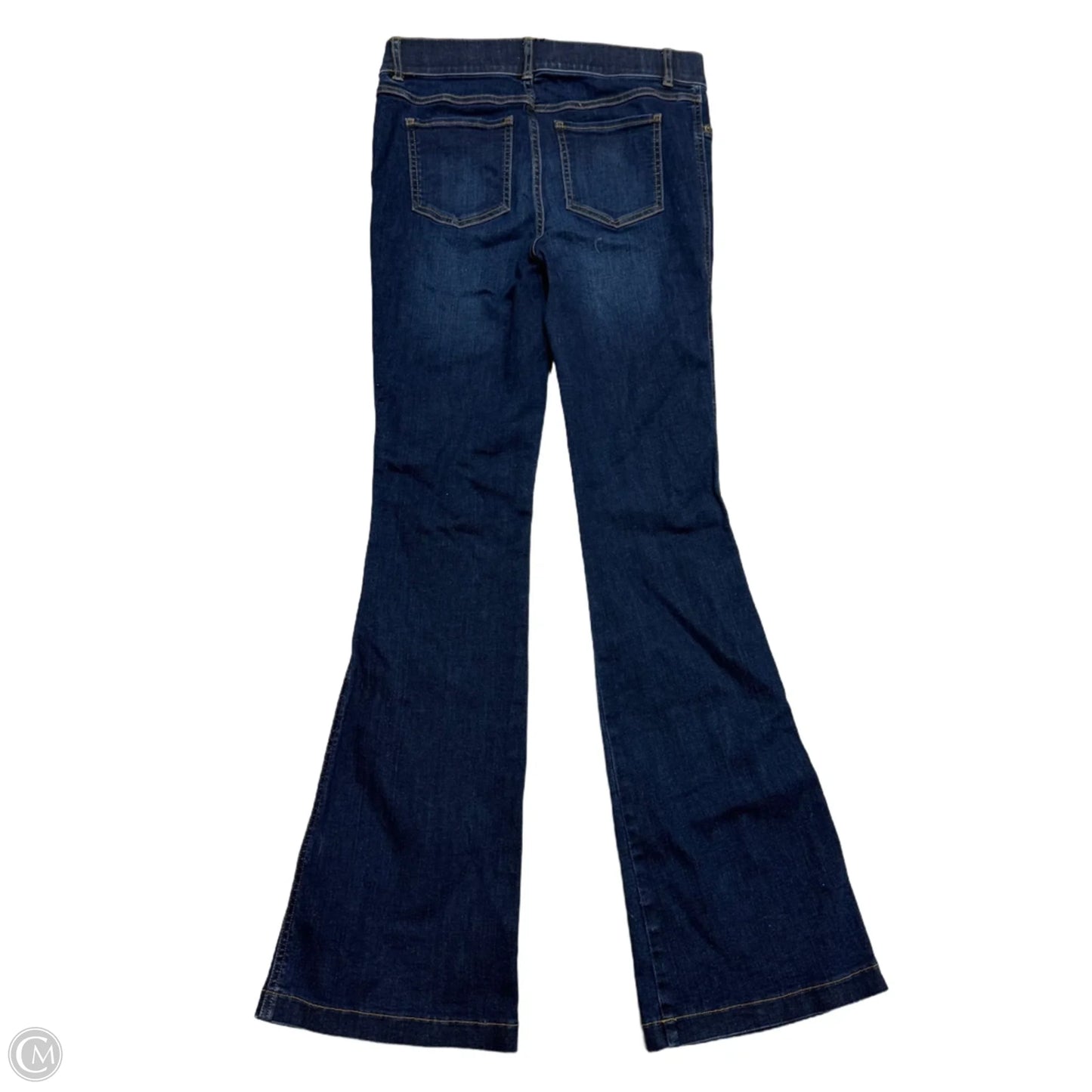 Jeans Boot Cut By Spanx In Blue Denim, Size: M