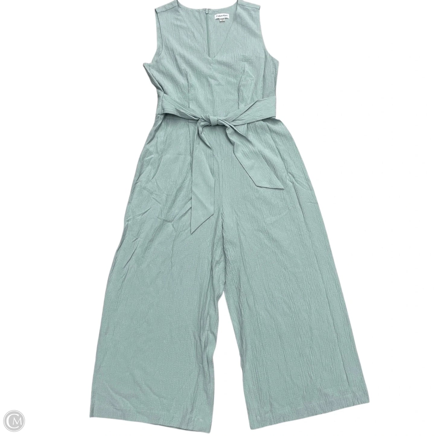 Jumpsuit By Calvin Klein In Green, Size: M