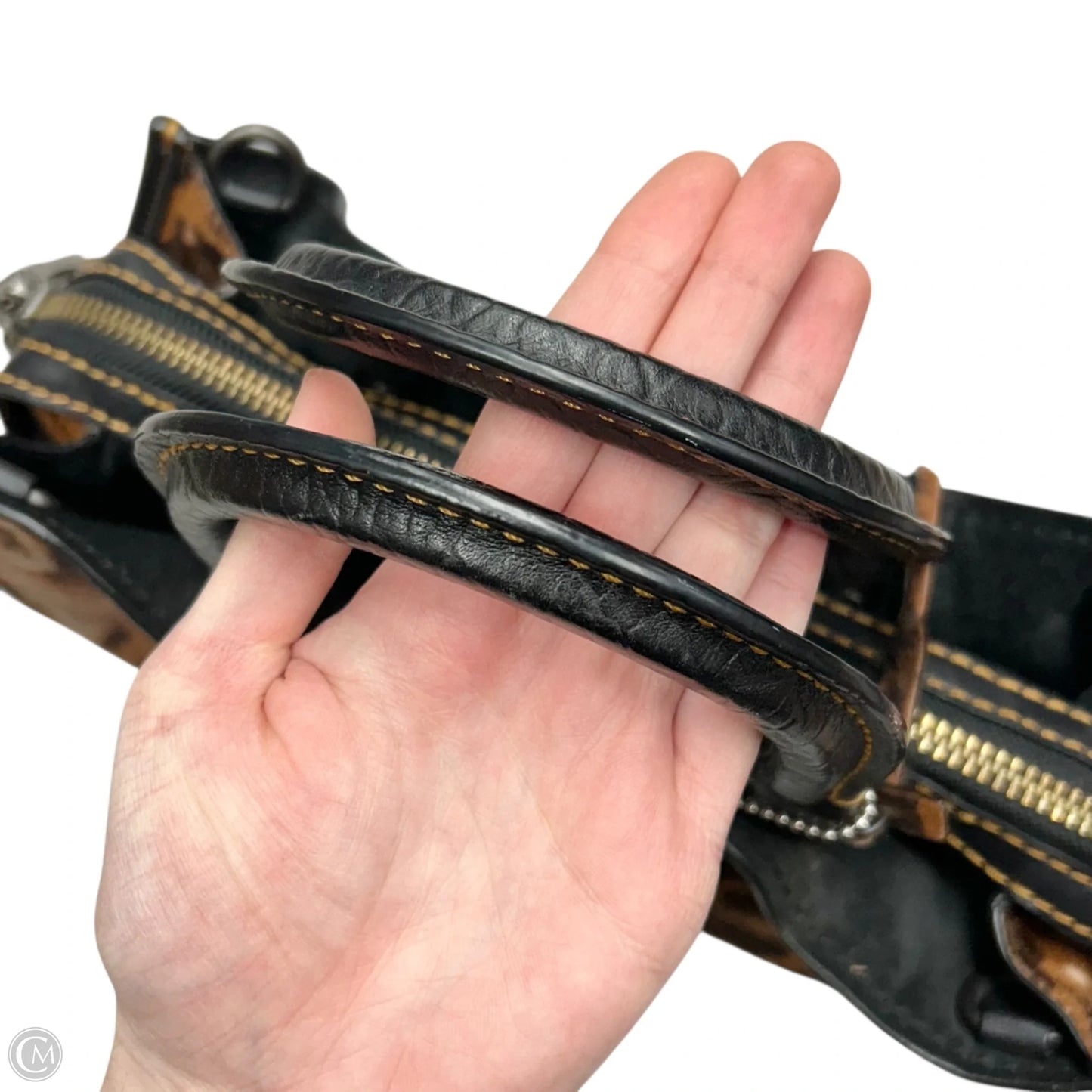 Handbag Designer By Coach, Size: Medium