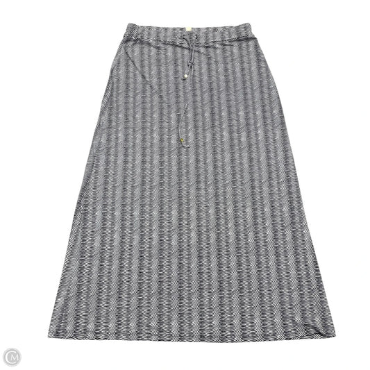 Skirt Maxi By Michael By Michael Kors In Striped Pattern, Size: L