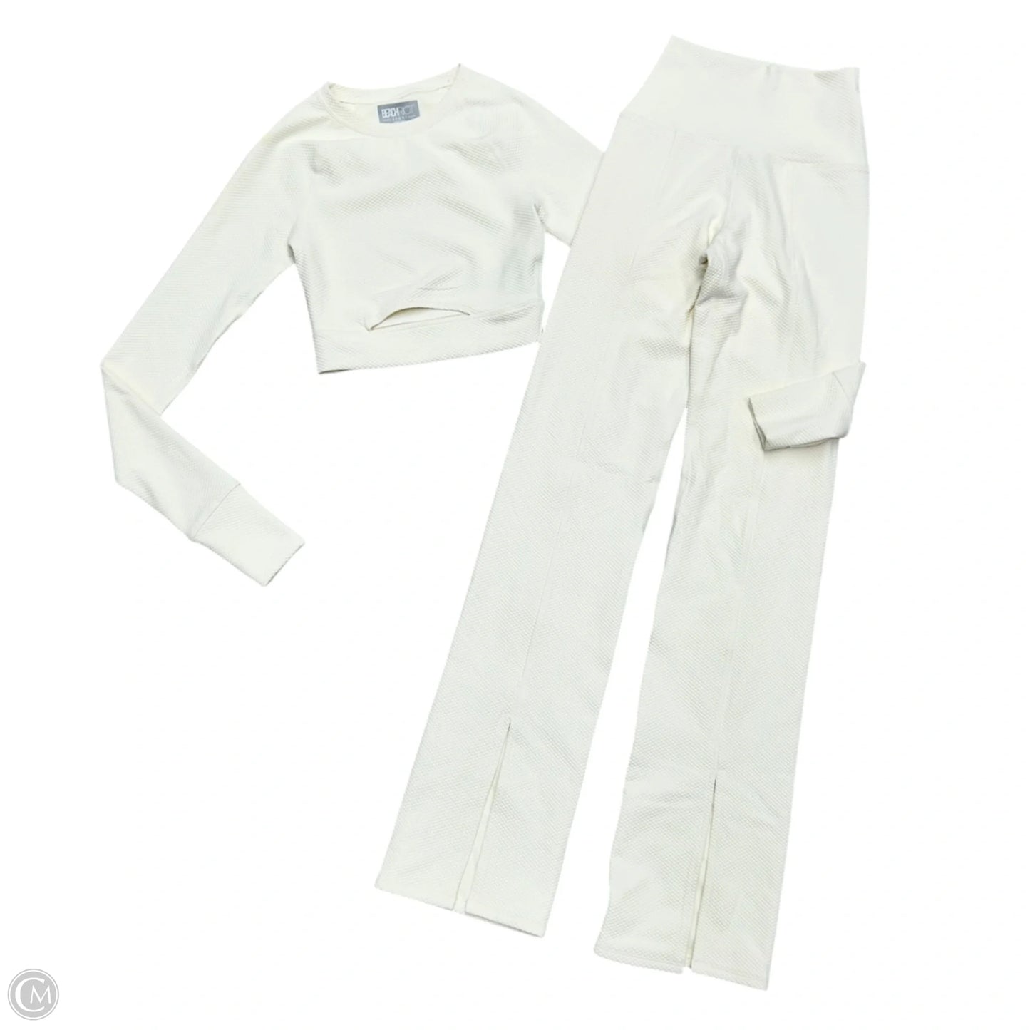 Athletic Pants 2pc By Beach Riot In White, Size: Xs