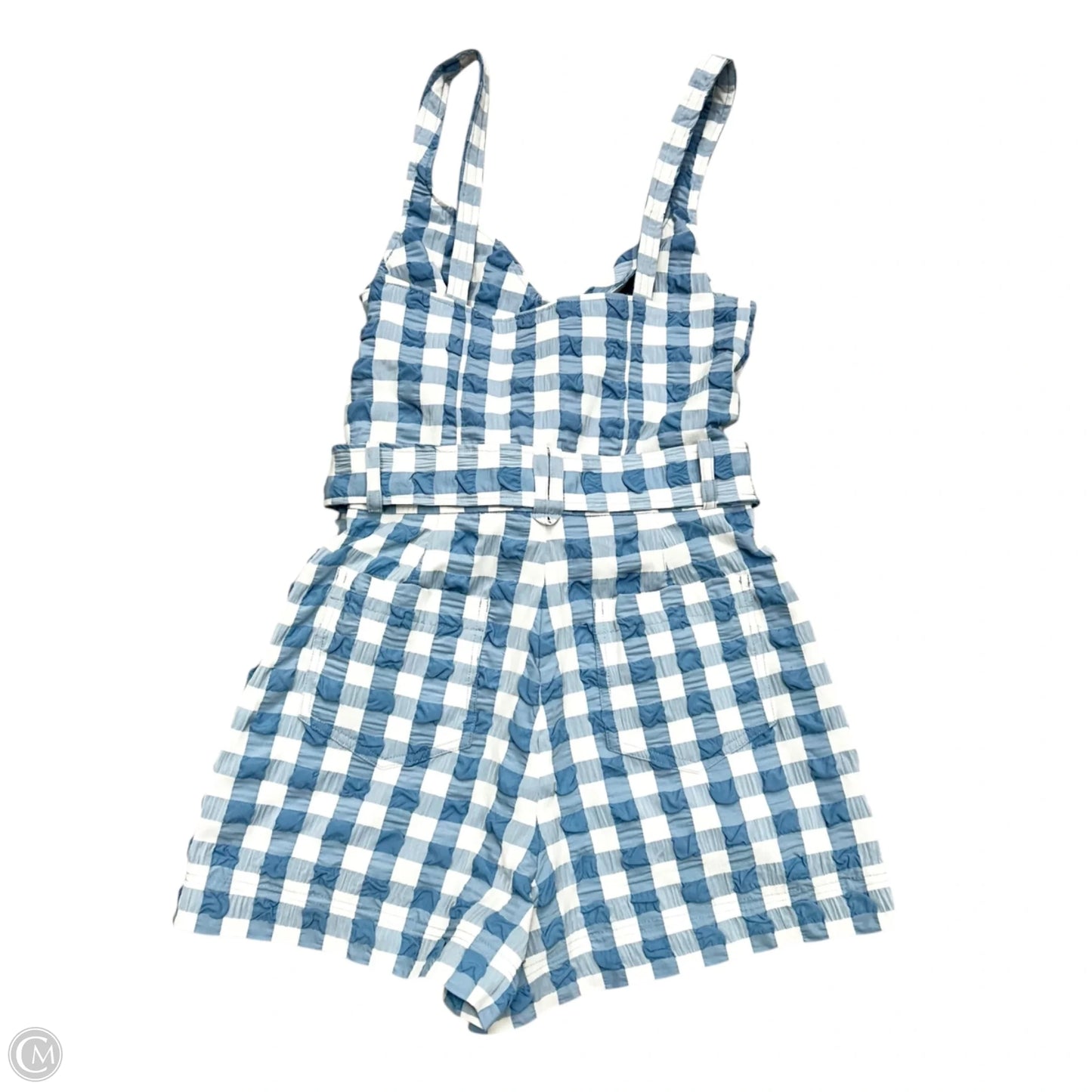 Romper By Simkhai In Blue & White, Size: Xs