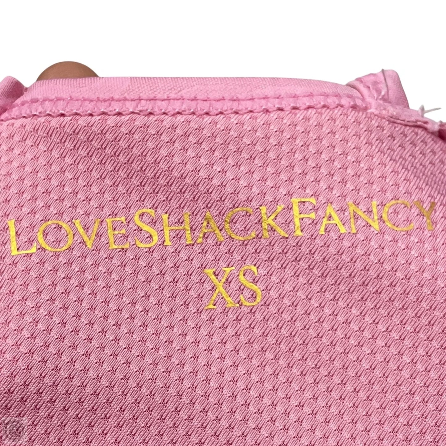 Athletic Bra By Loveshackfancy In Pink, Size: Xs