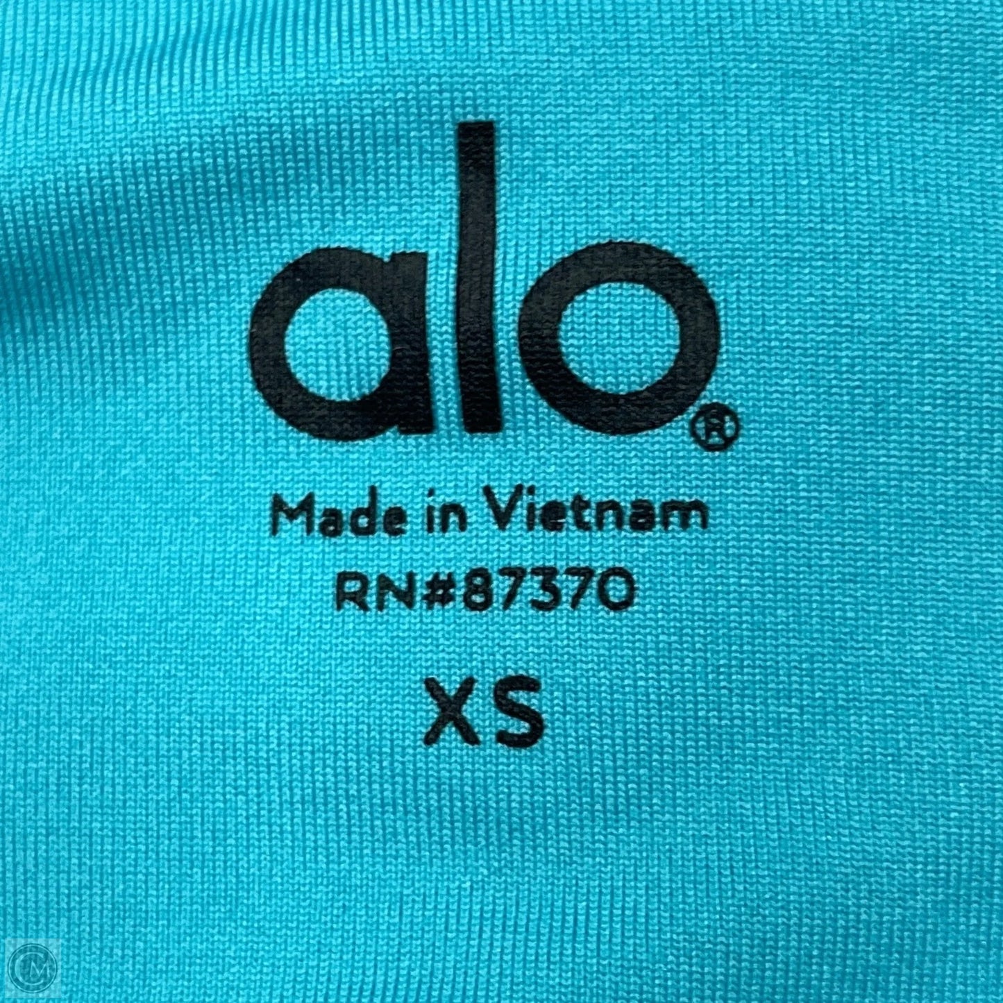 Athletic Bra By Alo In Blue, Size: Xs