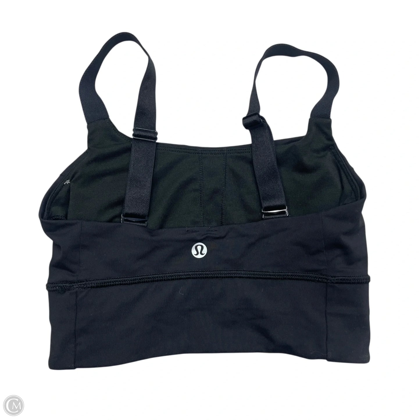 Athletic Bra By Lululemon In Black, Size: Xs