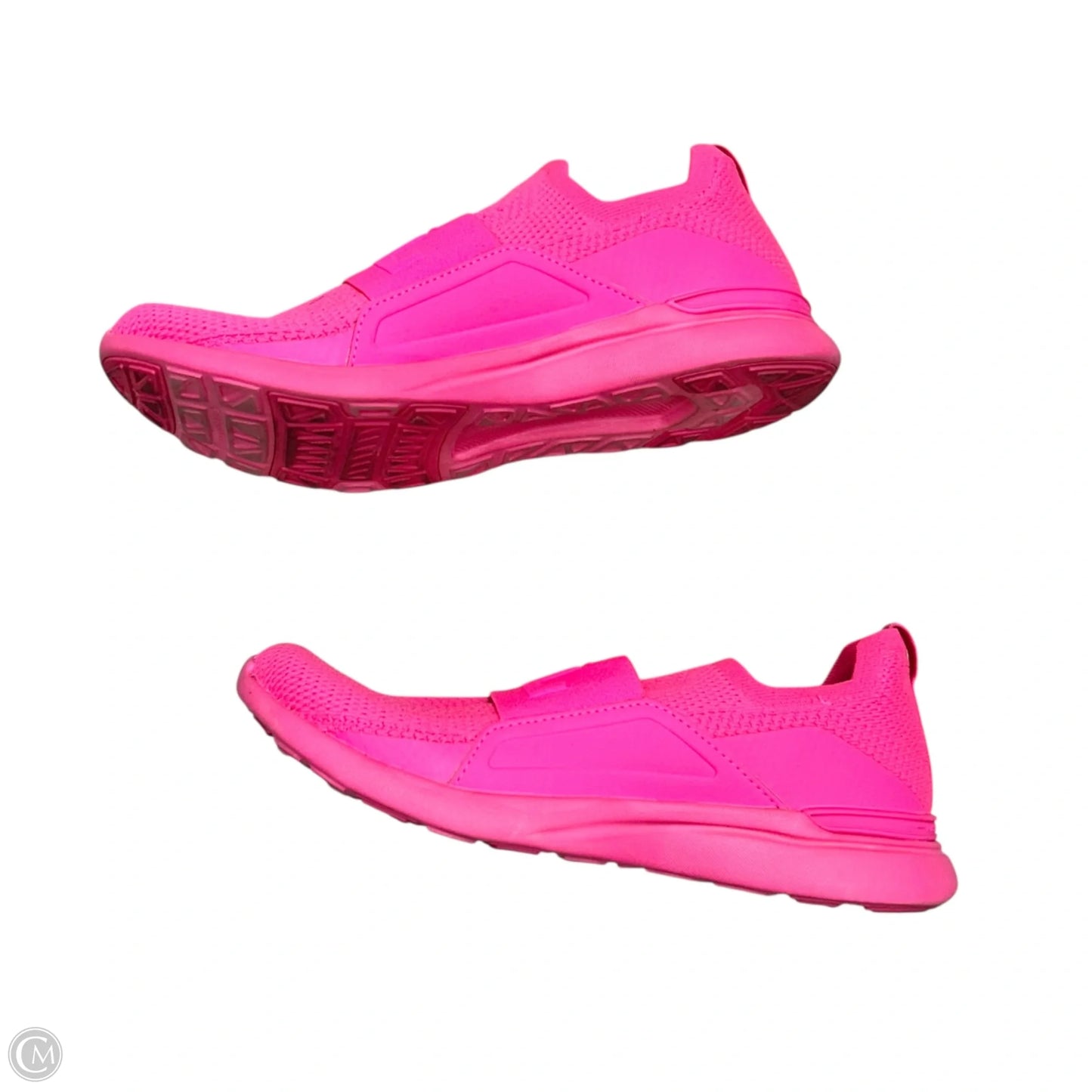 Shoes Designer By Apl In Pink, Size: 7.5