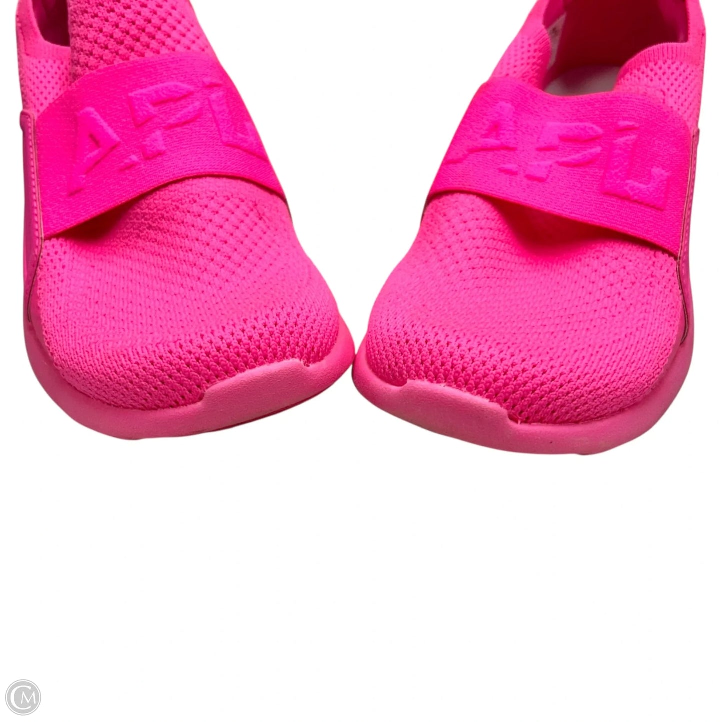 Shoes Designer By Apl In Pink, Size: 7.5