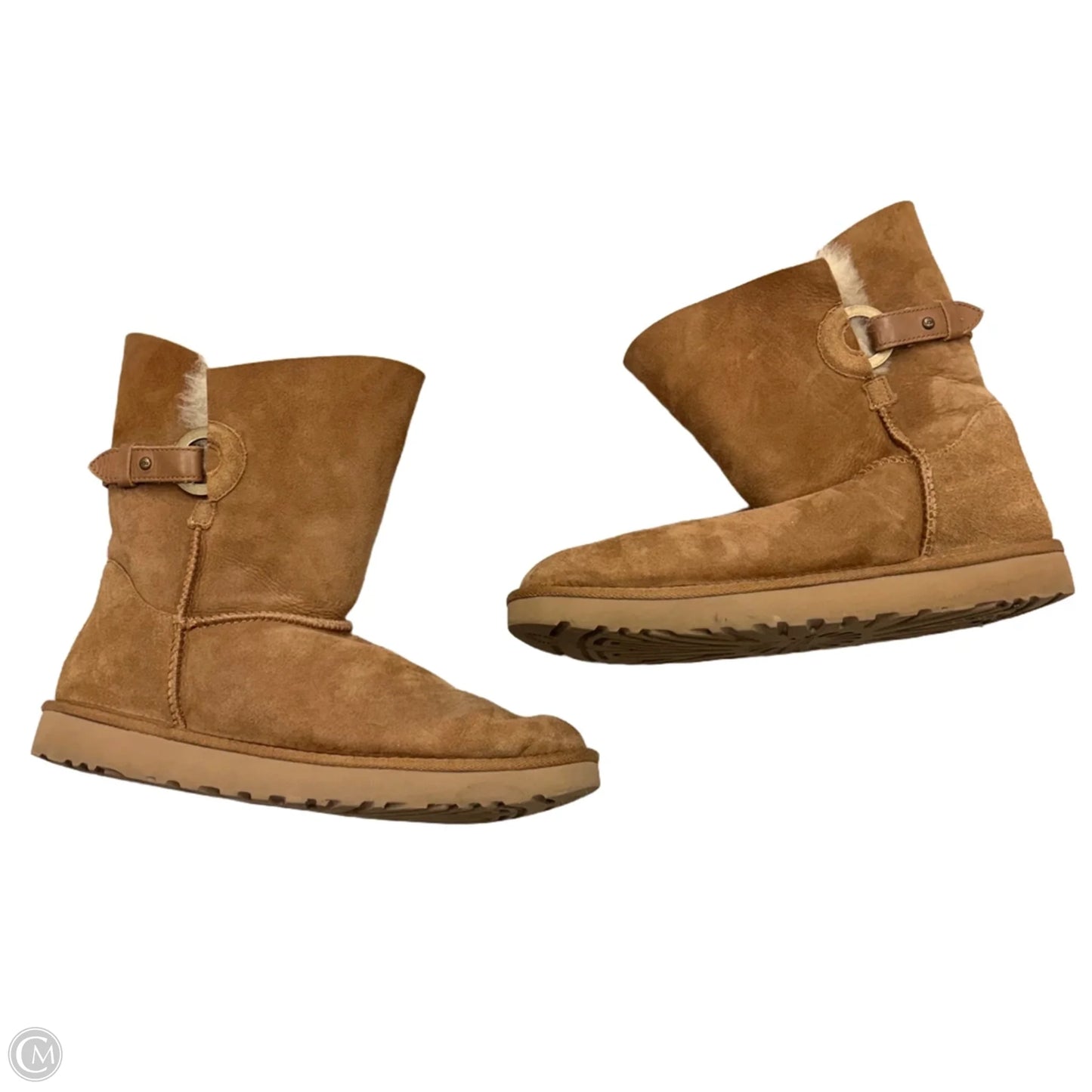 Boots Designer By Ugg In Tan, Size: 11