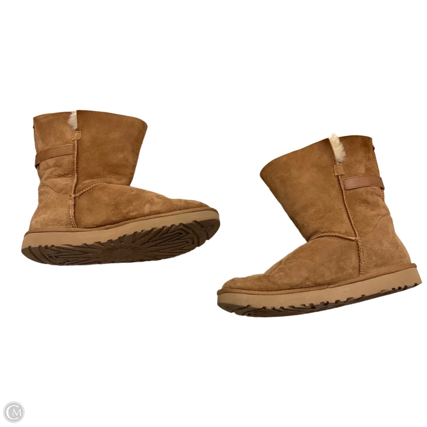Boots Designer By Ugg In Tan, Size: 11