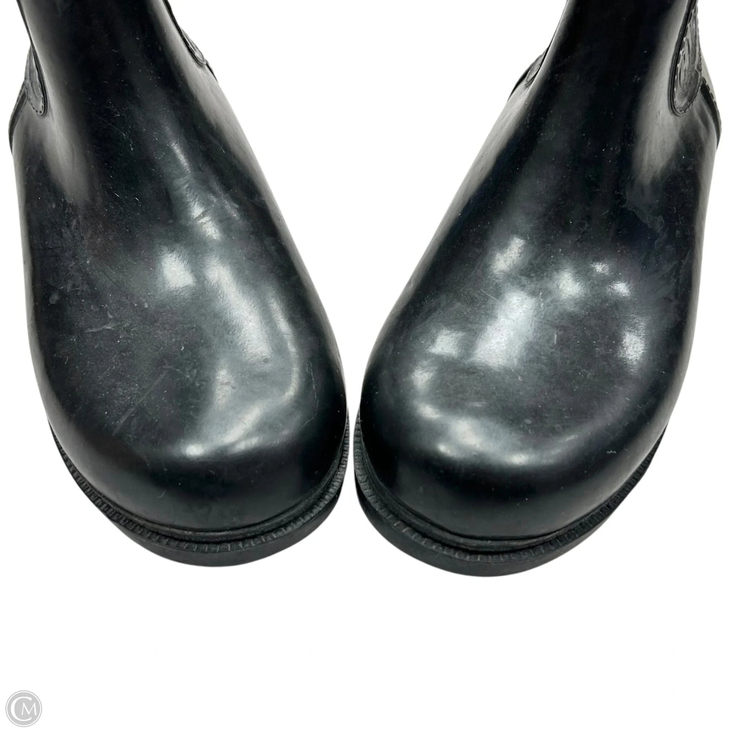 Boots Designer By Coach In Black, Size: 10