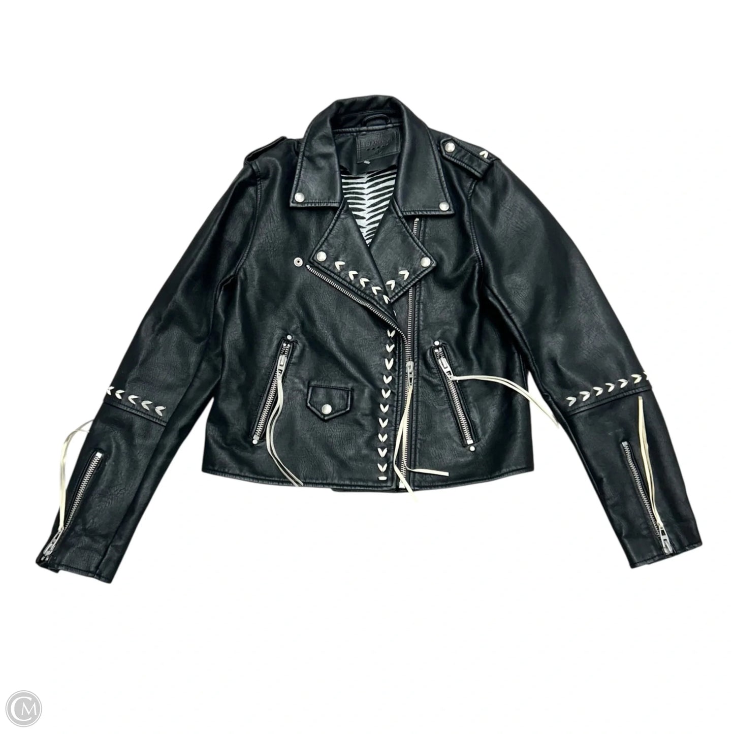 Jacket Moto By Blanknyc In Black, Size: M