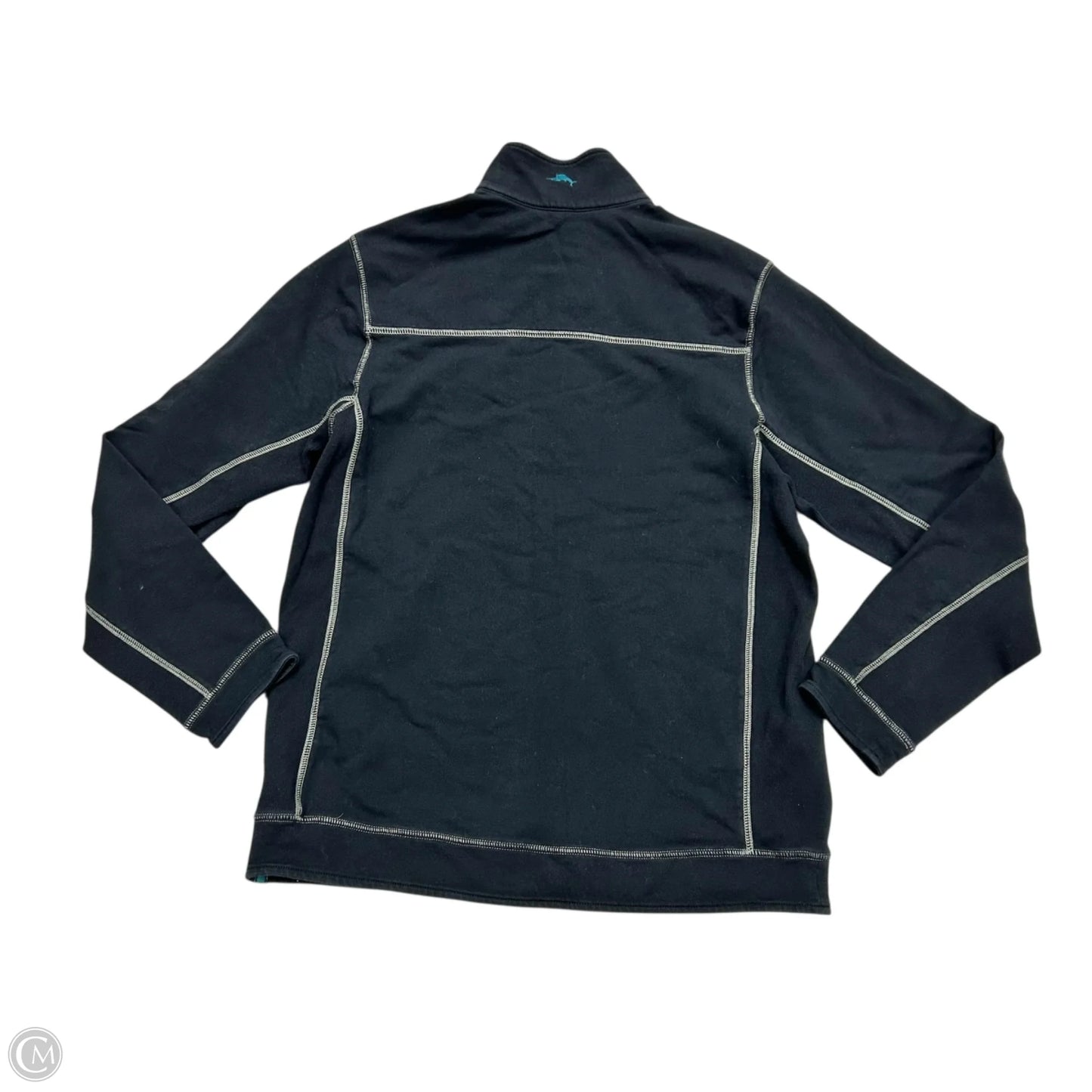 Sweatshirt Collar By Tommy Bahama In Black, Size: S