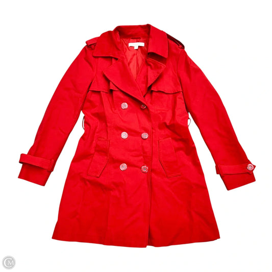 Coat Parka By New York And Co In Red, Size: L