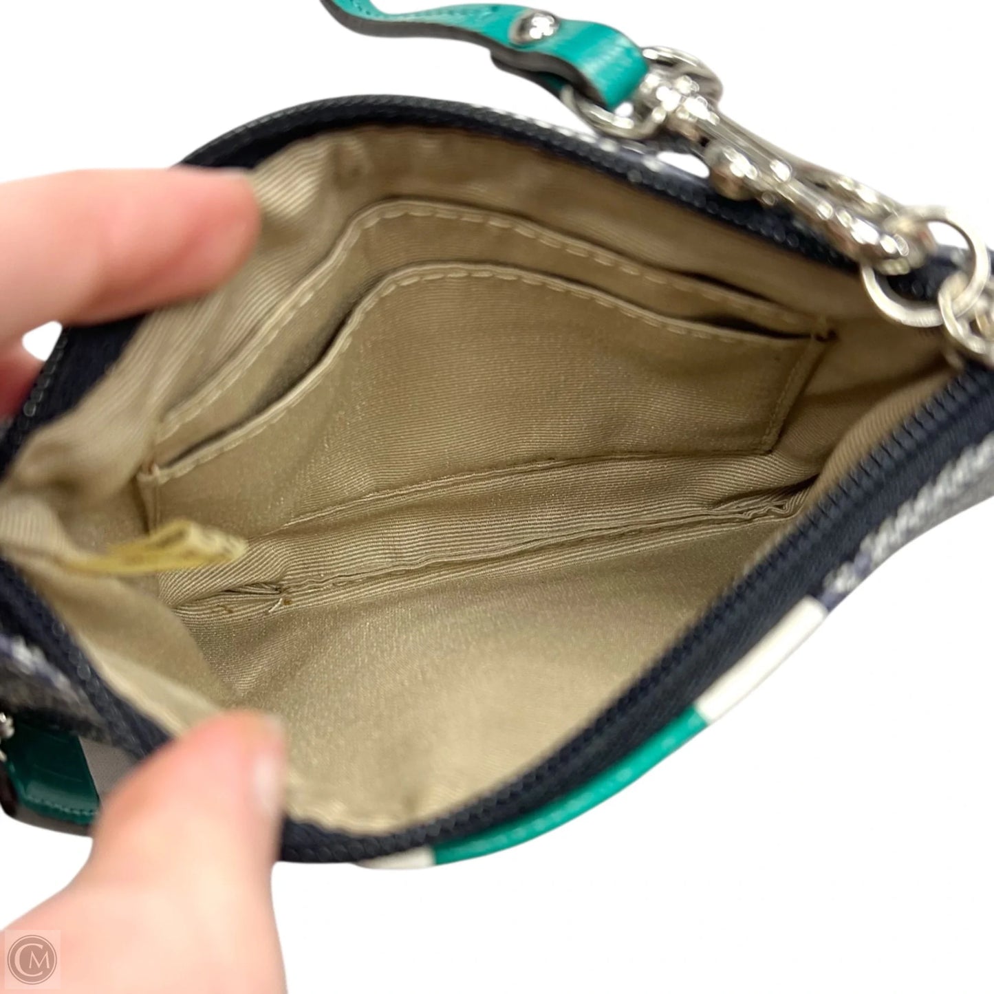 Wristlet Designer By Coach, Size: Small