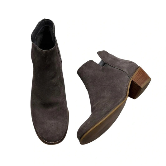Boots Ankle Heels By Cole-haan In Grey, Size: 9