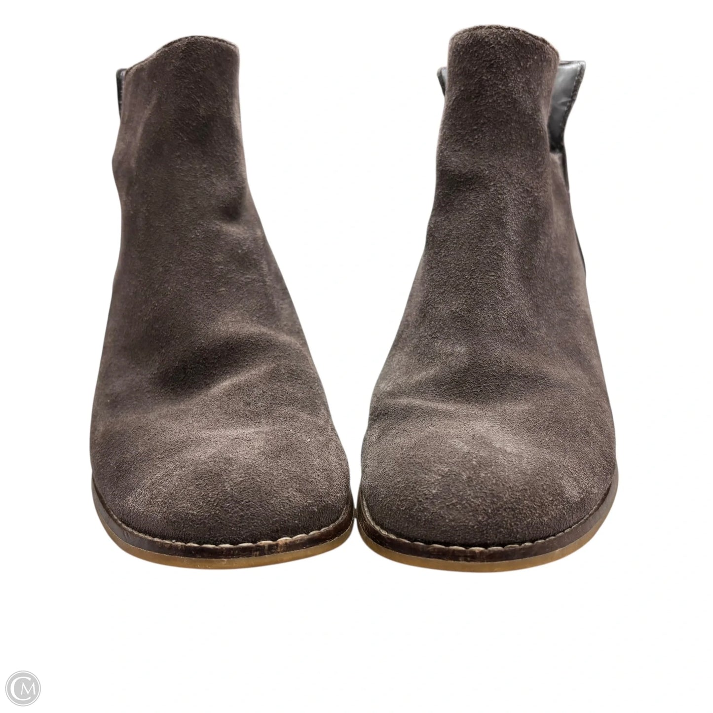 Boots Ankle Heels By Cole-haan In Grey, Size: 9