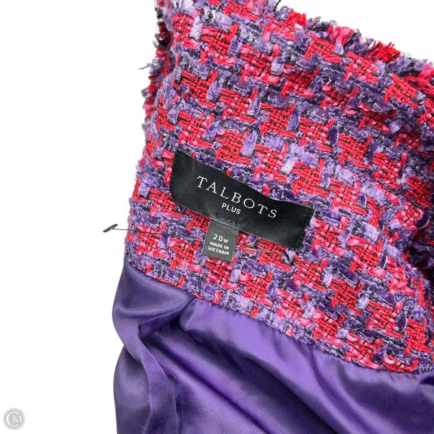 Blazer By Talbots In Red, Size: 2x