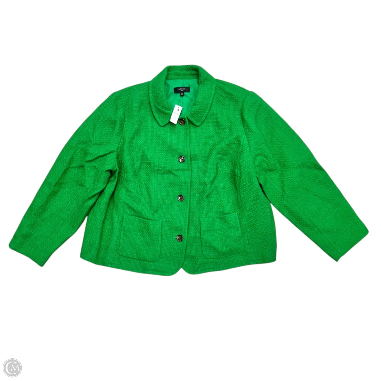 Blazer By Talbots In Green, Size: 3x