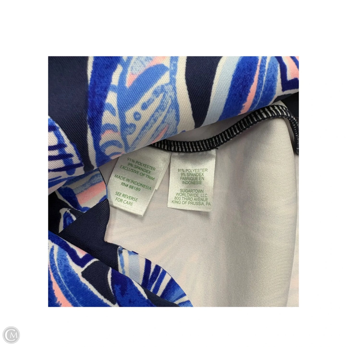 Shorts Designer By Lilly Pulitzer In Blue, Size: M