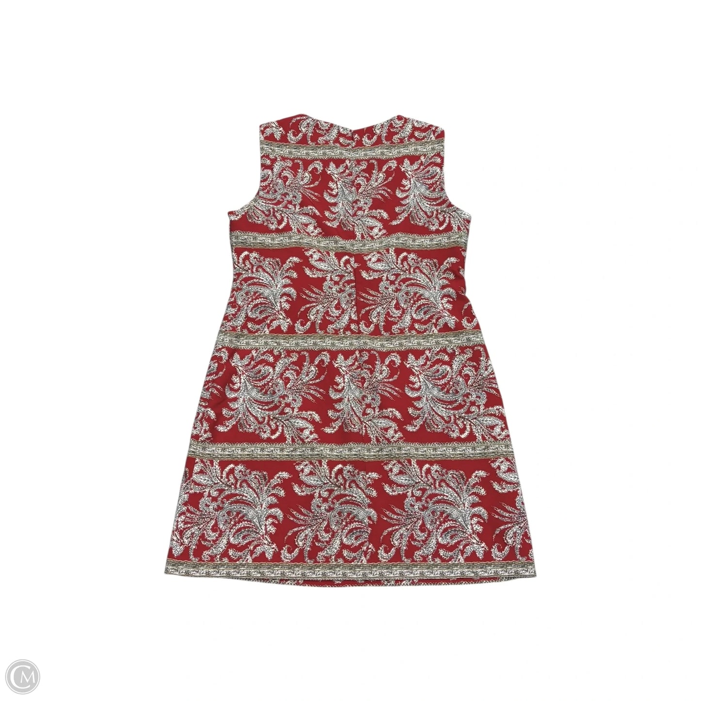Dress Casual Short By Tommy Hilfiger In Red & White, Size: Lp