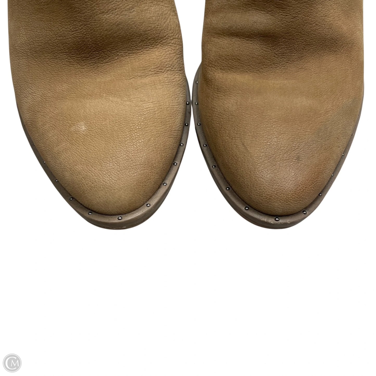 Boots Ankle Heels By Dr Scholls In Tan, Size: 7