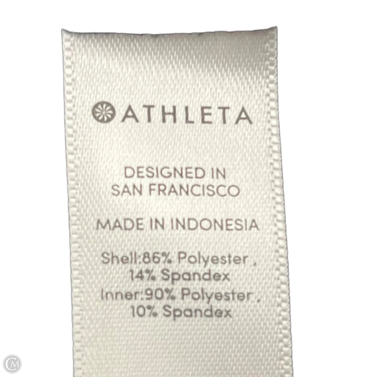 Athletic Skort By Athleta In Black, Size: 10