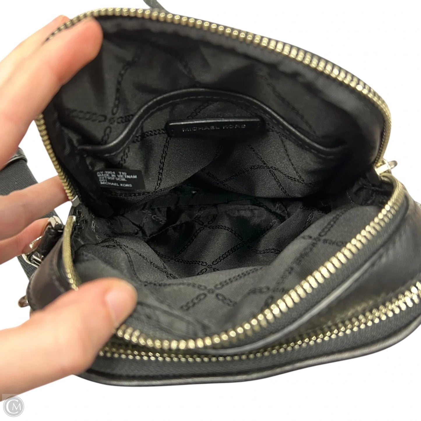 Crossbody Designer By Michael Kors, Size: Medium